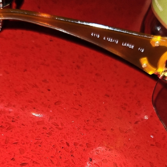 Chanel Brown Sunglasses - Picture 4 of 5